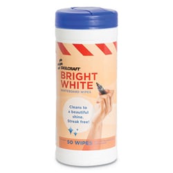 Enterprise Technology Solutions&nbsp;Pre-Moistened Whiteboard Wipes, 50/Dispenser Pack, 12 Packs/Box