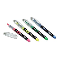 Enterprise Technology Solutions Go-Brite Liquid Highlighters, Chisel Tip,