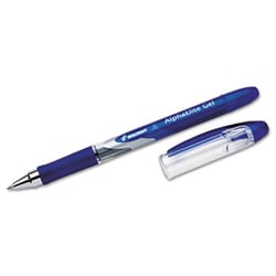 Enterprise Technology Solutions&nbsp;Alphaelite Stick Gel Pen, 0.7Mm, Blue Ink, Blue/Clear Barrel, Dozen