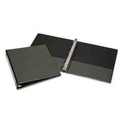 Enterprise Technology Solutions Round Ring View Binder, 3 Rings, 1" Capacity,