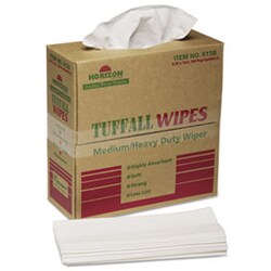 Enterprise Technology Solutions&nbsp;Tuffall Wipes, 16.75 X 9.75, White, 100/Box