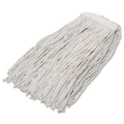 Enterprise Technology Solutions Cut-End Wet Mop Head, 4-Ply, 16 Oz, Natural