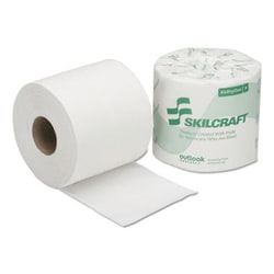 Enterprise Technology Solutions Toilet Tissue, Septic Safe, 1-Ply, White,