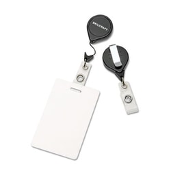Enterprise Technology Solutions Retractable Id Card Reel, Badge Holder,
