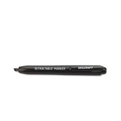 Enterprise Technology Solutions Retractable Permanent Marker, Broad Chisel