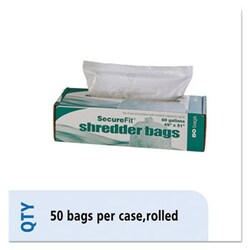 Enterprise Technology Solutions Heavy-Duty Shredder Bags, 60 Gal Capacity,