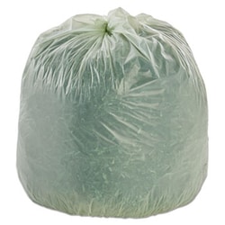 Enterprise Technology Solutions High Density (Hdpe) Coreless Roll Can Linersnatural, 33 Gal, 12 Microns, 33