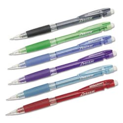 Enterprise Technology Solutions&nbsp;Prism Mechanical Pencil, 0.7 Mm, Black Lead, Assorted Barrel Colors, Dozen