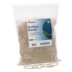 Enterprise Technology Solutions Rubber Bands, Size 19, 0.03" Gauge, Beige,
