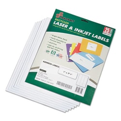 Enterprise Technology Solutions Recycled Laser And Inkjet Labels, Inkjet/Laser