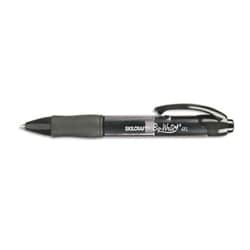 Enterprise Technology Solutions&nbsp;Biowrite Retractable Gel Pen, 0.7Mm, Black Ink, Translucent Black Barrel, Dozen