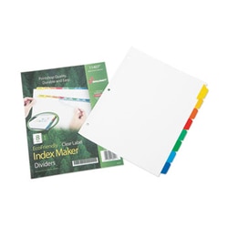 Enterprise Technology Solutions Avery Index Maker Dividers, 8-Tab, 11 X