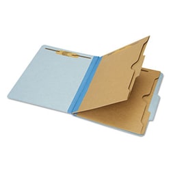 Enterprise Technology Solutions Pocket-Style Classification Folder, 2 Dividers,