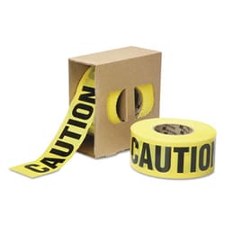 Enterprise Technology Solutions Caution Barricade Tape, 3 Mil Thick, 3