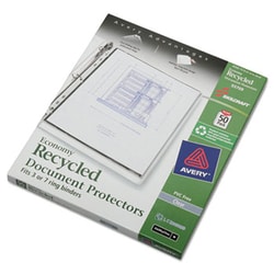 Enterprise Technology Solutions Document Protector, 8 1/2 X 11, 7-Hole Punch