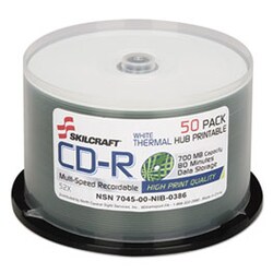 Enterprise Technology Solutions Cd-R Recordable Disc, 700M/80 Min, 52X,