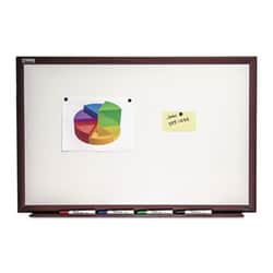Enterprise Technology Solutions Quartet Magnetic Porcelain Dry Erase Board, 36 X 24