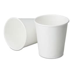 Enterprise Technology Solutions Hot Beverage Cups, 12 Oz, White With Logo, 1,000/Box