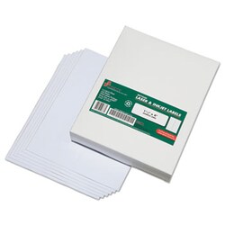 Enterprise Technology Solutions&nbsp;Recycled Address Labels, Inkjet/Laser Printers, 1.33 X 4, White, 14/Sheet, 250 Sheets/Box