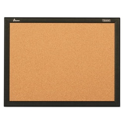 Enterprise Technology Solutions Quartet Cork Board, 24 X 18, Aluminum Frame,