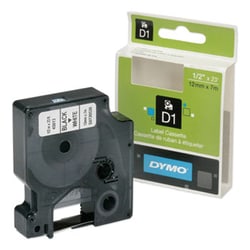 Enterprise Technology Solutions Dymo/Skilcraft Label Cassette, 0.5