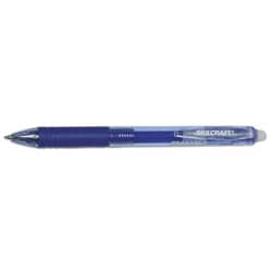 Enterprise Technology Solutions&nbsp;Erasable Re-Write Retractable Gel Pen, 0.7Mm, Blue Ink/Barrel, Dozen