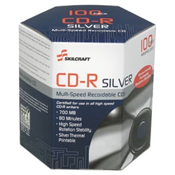 Enterprise Technology Solutions Thermal Printable Cd-R, 100/Pack, Quantity: