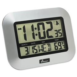 Enterprise Technology Solutions Lcd Digital Radio-Controlled Clock, 7.25