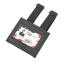 Enterprise Technology Solutions Armband Badge Holder, Black, 2 5/8" X 3