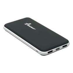 Enterprise Technology Solutions Portable Power Pack, Usb, 12,000 Mah, Black,