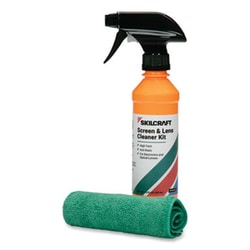Enterprise Technology Solutions Screen And Lens Cleaner Kit, 12 Oz Spray/Microfiber Cloth