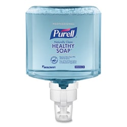 Enterprise Technology Solutions&nbsp;PurellProfessional Crt Healthy Soap Naturally Clean Foam, Light Fragrance, 1,200 Ml, 2/Box