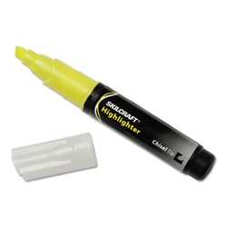 Enterprise Technology Solutions Large Fluorescent Highlighter, Chisel Tip,