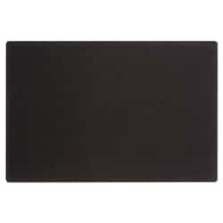 Enterprise Technology Solutions Oval Office Fabric Bulletin Board, 48 X 36, Black