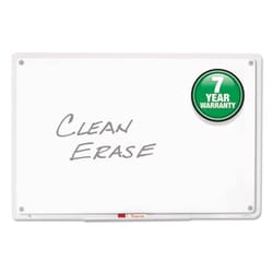 Enterprise Technology Solutions&nbsp;IQ TOTAL ERASE BOARD, 49 X 32, WHITE, CLEAR FRAME