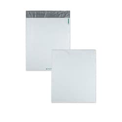 Enterprise Technology Solutions&nbsp;REDI-STRIP POLY EXPANSION MAILER, #5 1/4, SQUARE FLAP, REDI-STRIP CLOSURE, 13 X 16, WHITE, 100/CARTON
