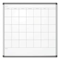 Enterprise Technology Solutions PINIT MAGNETIC DRY ERASE UNDATED ONE MONTH CALENDAR, 36 X 36, WHITE