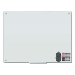 Enterprise Technology Solutions MAGNETIC GLASS DRY ERASE BOARD VALUE PACK, 48 X 36, WHITE