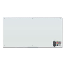 Enterprise Technology Solutions MAGNETIC GLASS DRY ERASE BOARD VALUE PACK, 72 X 36, WHITE