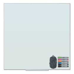 Enterprise Technology Solutions FLOATING GLASS DRY ERASE BOARD, 36 X 36,