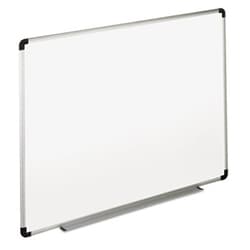 Enterprise Technology Solutions Dry Erase Board, Melamine, 72 X 48, White, Black/gray Aluminum/plastic Frame