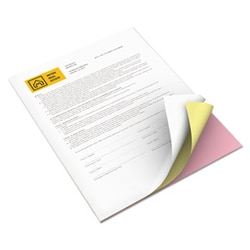 Enterprise Technology Solutions VITALITY MULTIPURPOSE CARBONLESS 3-PART PAPER, 8.5 X 11, CANARY/PINK/WHITE, 5, 010/CARTON