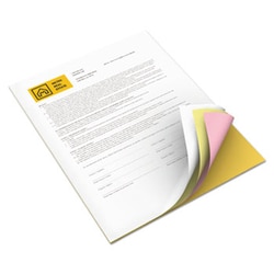 Enterprise Technology Solutions VITALITY MULTIPURPOSE CARBONLESS 4-PART PAPER, 8.5 X 11, CANARY/GOLDENROD/PINK/WHITE, 5, 000/CARTON