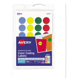Enterprise Technology Solutions Printable Self-Adhesive Removable Color-Coding
