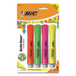 Enterprise Technology Solutions Brite Liner Tank-Style Highlighter, Chisel