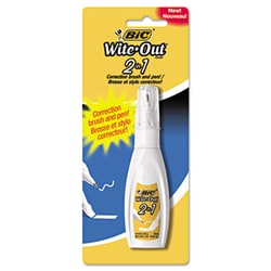 Enterprise Technology Solutions Wite-Out 2-In-1 Correction Fluid, 15 Ml