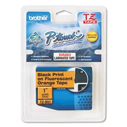 Enterprise Technology Solutions Tz Standard Adhesive Laminated Labeling Tape, 1