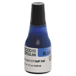 Enterprise Technology Solutions Pre-Ink High Definition Refill Ink, Blue, 0.9 Oz. Bottle
