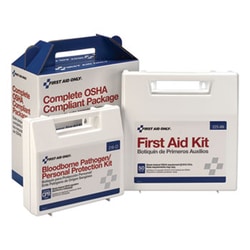 Enterprise Technology Solutions First Aid Kit For 50 People, 229-Pieces, Ansi/Osha Compliant, Plastic Case