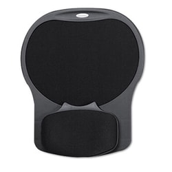 Enterprise Technology Solutions&nbsp;Easy Glide Gel Mouse Pad W/Wrist Rest, 10 X 12 X 1 1/2, Black